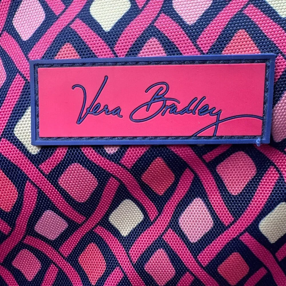 Vera Bradley Katalina Pink Diamond Grande Backpack - Picture 2 of 16